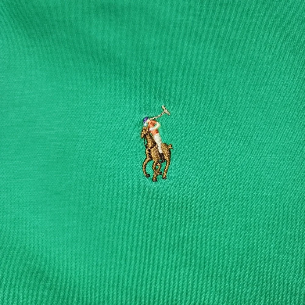 Ralph Lauren Men's XL Classic Fit Green Polo